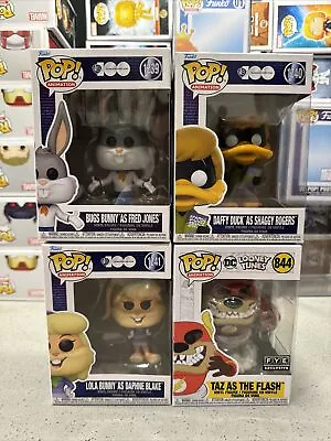 Funko Pop Looney Tunes Lot Bugs Bunny Daffy Duck Lola Scooby Mash Up + Taz Flash • $3.99