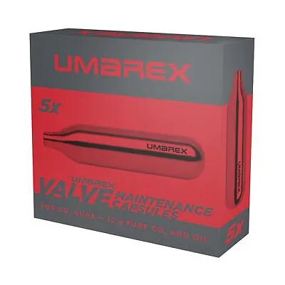 Umarex / Walther Valve Maintenance Capsules Co2 & Oil - Pack Of 5 • £15.75
