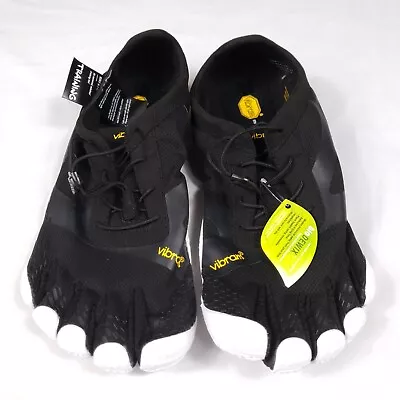 Vibram 20m0701 Men's KSO EVO Cross Training Shoe Size 12-12.5 M US Black White • $99