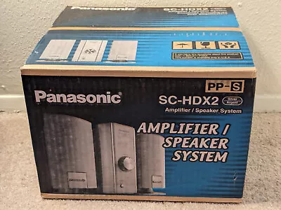 Panasonic Amplifier Speaker System SC-HDX2 For Home Stereo Vintage New • $189.99