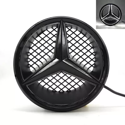 Car Led Front Grille Emblem Logo Light For Mercedes Benz C GLK Class Sport Black • $26.99