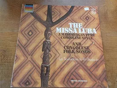 ORIGINAL RECORDING The Missa Luba Mass Sung In Congolese & Folk Songs VINYL LP • £35.99