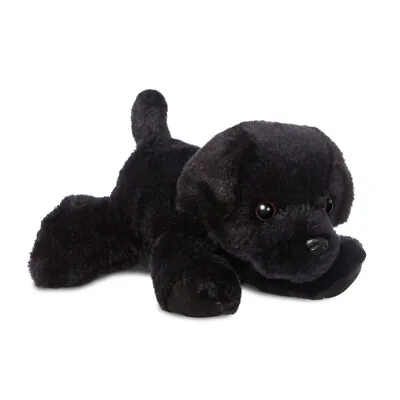 £9.99 • Buy Aurora Labrador Black Dog Mini Flopsie Plush 31295 Cuddly Soft Toy Puppy Teddy