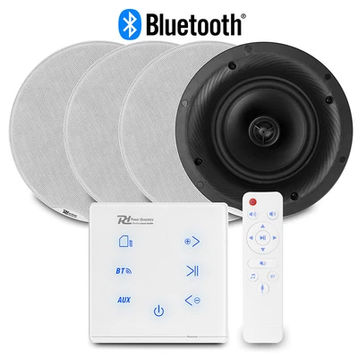 £299 • Buy Bluetooth Ceiling Speaker Set - 4x FCS 8  And A100W Home Audio Music System