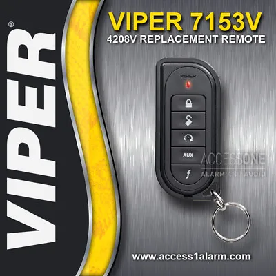 Viper 7153V 1-Way Remote Control Replacement Transmitter For The Viper 4208V • $50.99