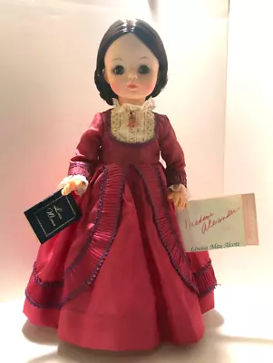  Vintage Madame Alexander Louisa May Alcott 14  Doll #1529 W/ Original Tag • $35