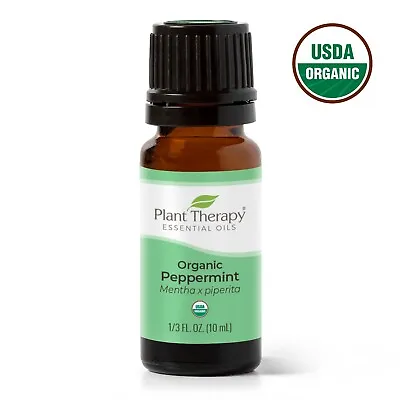 Plant Therapy Organic Peppermint Essential Oil 100% Pure Undiluted Natural • $9.49