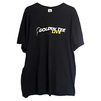 $19.76 • Buy Golden Tee Live Goldentee.com Golf Game Black Gildan XL T-Shirt