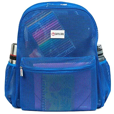 Mesh Backpack XXL (36L) | H19.6  X W15  X D7  | Blue Armadillo • $27.99