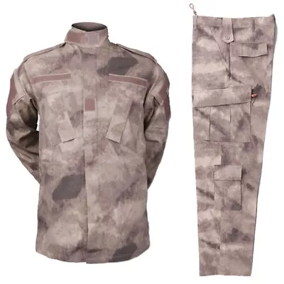 Military Combat Uniform Shirt And Pants Tactical Jungle Forest Camouflage Suits • $103.28