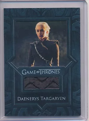 Daenerys Targaryen Authentic Show Worn Wardrobe COAT RELIC 2017 Game Of Thrones • $86.70