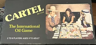 Vintage 1980 Cartel - The International Oil Board Game By CGS - Complete & RARE! • £120.47