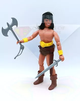 Vintage 1975 Mego Conan WGSH 8  Action Figure ~All Original 100% Complete ~MINTY • $274.88