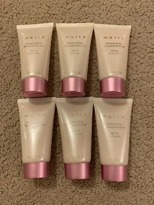 Lot Of 6 Mally Beauty Makeup Perfect Prep Poreless Primer Broad Spectrum SPF 15 • $20