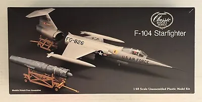 Lindberg 1/48 F-104 Starfighter Plastic Model Kit 537 Classic Replica Series • $26.95