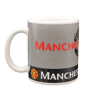 Manchester United Half And Half Mug 50% Off Retail Price RRP £15 • £7.49