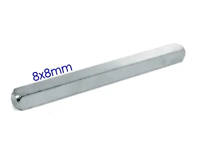 Door Handle Spindle Bar Square Rod Through Door 8mm X 90-140mm Lever Knob • £12.50