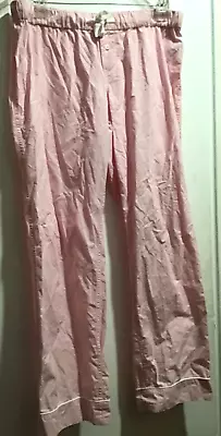 J. Crew Pink Cotton Pajama Pants Size Medium • $14.99