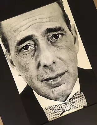$128 • Buy 1953 Vintage HUMPHREY BOGART Famous FIlm Theatre 16x20 By RICHARD AVEDON