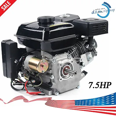 $180.50 • Buy 7.5HP Gas Engine 212CC 4 Stroke Go Kart Log Splitter Mini Bike Motor 3600RPM