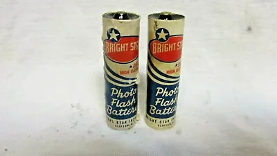 $6.99 • Buy Vintage Bright Star Aa Photoflash Batteries Exp 9-1959