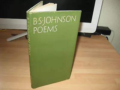 B.S. Johnson - Poems 1964 1st UK Edition DJ Debut Poetry Collection Cult Author • £79.99