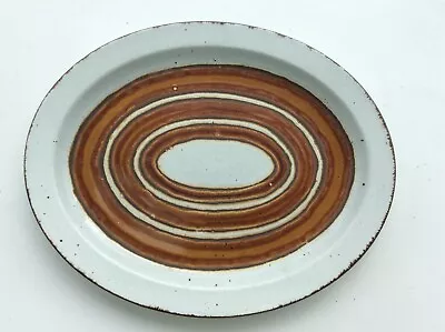 Vintage Midwinter Stone Henge Earth Oval Dish - Display • £6.99