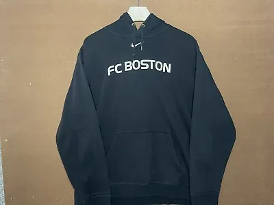 Vtg Rare Nike Fc Boston New England Revolution Nike Center Swoosh Hoodie Xl • $49.99