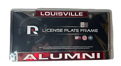 Louisville Cardinals Alumni Metal License Plate Frame NEW • $20