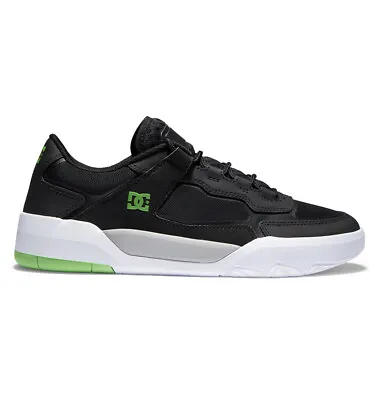 Dc Shoes Metric Skateboard Shoes Black/grey/green (xksg) Us Men's Size • $65