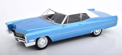 Kk Scale 1/18 Mini Car Diecast Model 1967 Cadillac De Ville Convertible - • $271.10