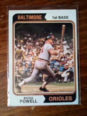 1974 Topps Boog Powell #460 - Baltimore Orioles • $1.85