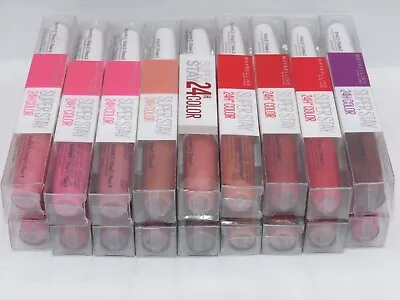 Maybelline  New York Superstay 24h Color Lipstick - CHOOSE COLOUR • £4.69