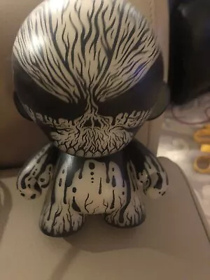 Kidrobot Mini Munny Custom Alarment Shadowskull. Rare • $80