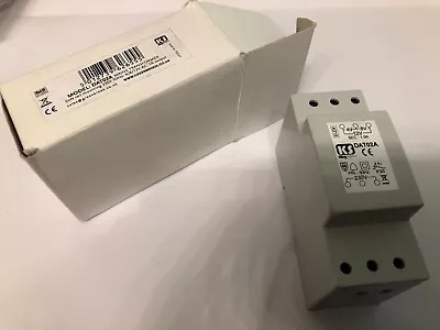 1A Variable Voltage DIN Rail Double Insulated Bell And Chime Transformer DAT02A • £13.75