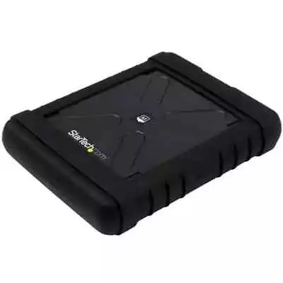 StarTech.com Rugged Hard Drive Enclosure - USB 3.0 To 2.5in SATA 6Gbps HDD Or... • £52.73