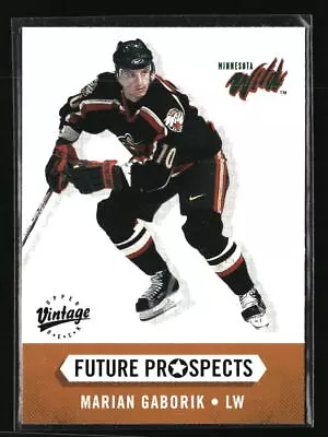 Marian Gaborik 2000 Upper Deck Vintage #381  Hockey Card • $1.89