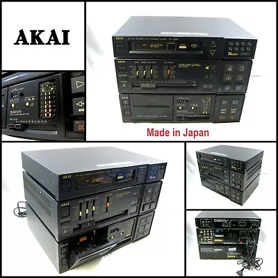 AKAI MIDI-20 Component HiFi System AT-M20 AM-M20 HX-M20 (Made In Japan) • $250