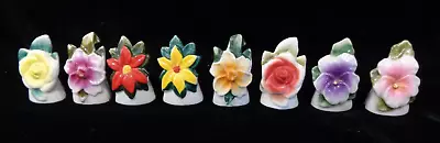 8 Vintage Commodore Japan Porcelain Name / Place Card Holders • $19.99