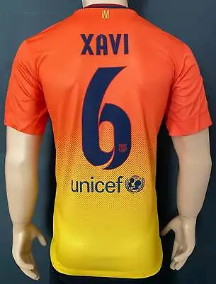 2012 -2013 Barcelona Away Shirt Xavi 6 LFP BNWT Multi Size • $114.94