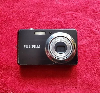 Fujifilm Finepix J38 Compact Digital Camera Black 12MP W/ Battery USED! Working  • $39.99