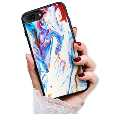 $9.99 • Buy ( For IPhone 6 / 6S ) Back Case Cover AJ13201 Abstract Marble