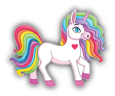 My Little Pony Cartoon Sticker Bumper Decal - ''SIZES'' • $3.75