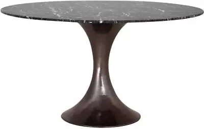 Dining Table Top BUNGALOW 5 STOCKHOLM Modern Contemporary Rounded White Black • $2669