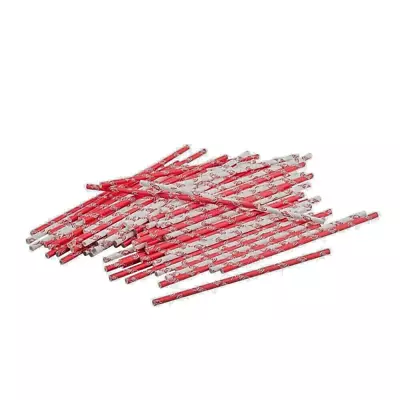 TableCraft Coca-Cola / Coke Script 100ct 7.75  Red & White Paper Soda Straws • $8.49