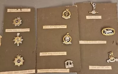 Job Lot Military Items. Cap Badges And Pins Etc.  Lot 24 • £4.99