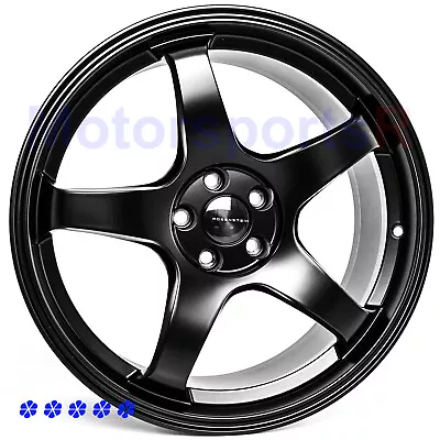 Rosenstein CR 18 +35 Flat Black Flow Forged Rims 5x114.3 Mitsubishi Evo 8 9 X MR • $1143.83