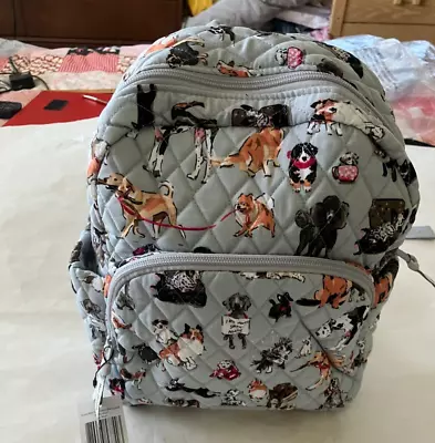 Vera Bradley Essential Compact Backpack  DOG SHOW  • $75