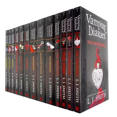 L. J. Smith Vampire Diaries Complete 13 Books Collection Set Paperback NEW • £42.40