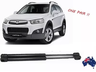 2 X NEW Gas Struts Suit Holden Captiva BONNET 2006 To 2016 Models SX CX LX • $39.95